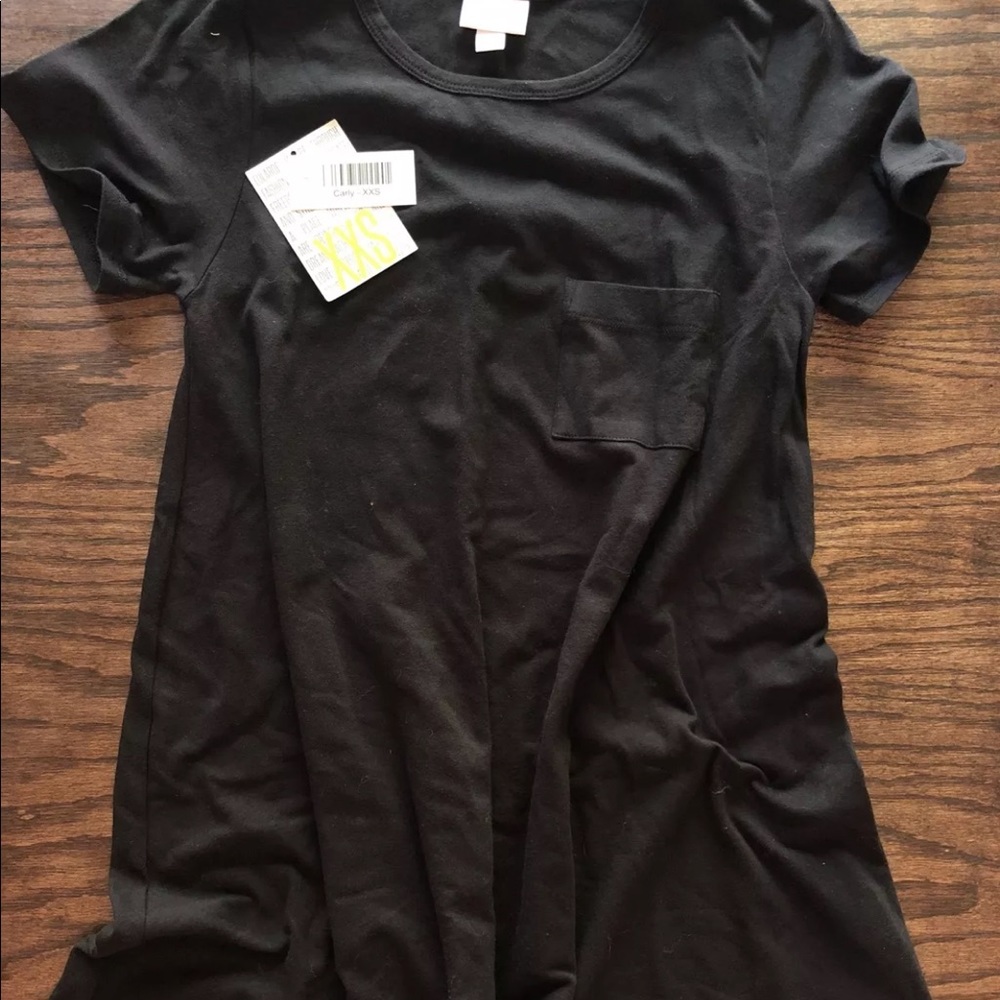 LulaRoe XXS Black Carly dress